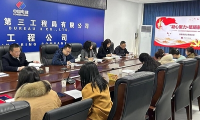 中國水電三局 基層動態 絲路貿易公司召開2022年招標代理業務年度總結會