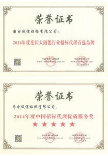 國電誠信榮獲 招標(biāo)代理優(yōu)質(zhì)服務(wù)獎(jiǎng)