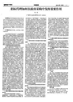 招標(biāo)代理政府采購整改報告